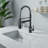 High Arc Single-Handle Pull-Down Kitchen Faucet (Set of 2)-128613776