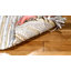Tapis beige en coton tissé à la main Bowen-794103145