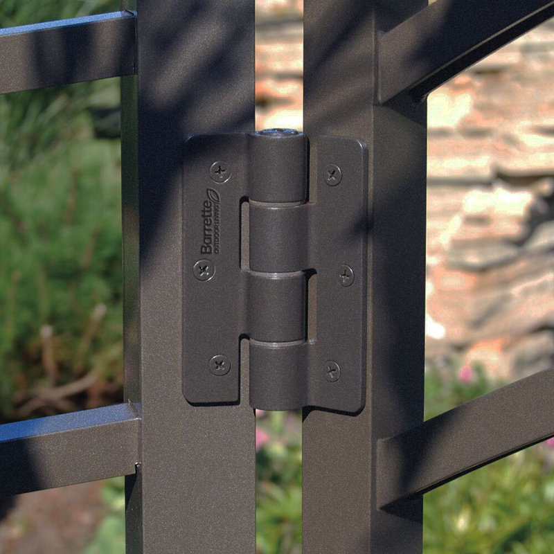 Matte Bronze Self-Closing Butterfly Gate Hinges