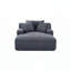 Chaise longue en velours côtelé Corduroy-435627180
