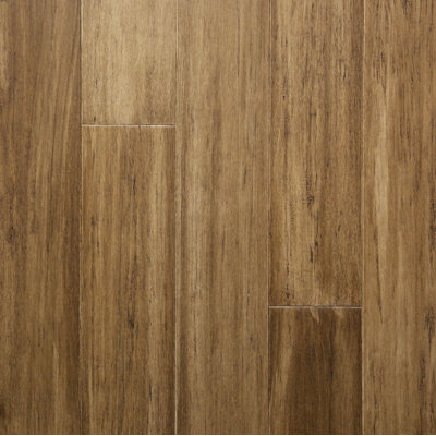 Concord Bamboo 5 in. W Water Resistant Engineered Solid Hardwood Flooring