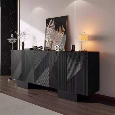 Italian Style Light Luxury And Simple Sideboard