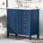Hephzibah 35.98'' Single Bathroom Vanity with Ceramic Top-2091931607-2121765360