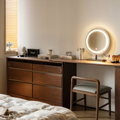Retro Style Retractable Dresser