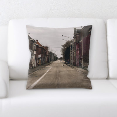 Teddy Microsuede Reversible Throw Pillow