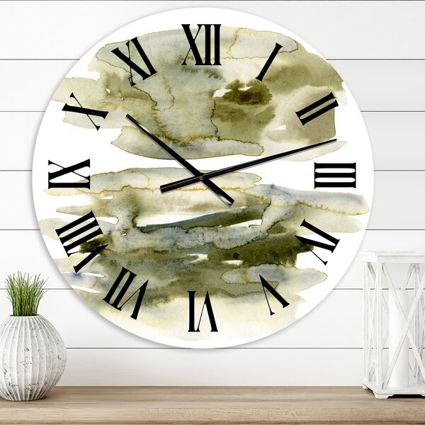 DesignArt Metal Wall Clock | Wayfair