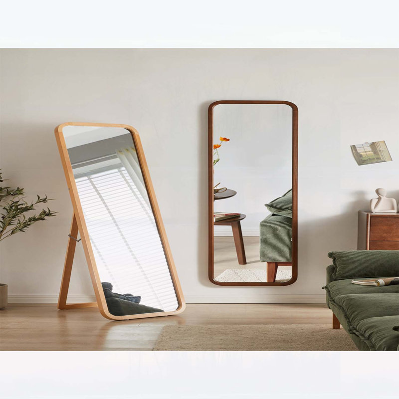 Miroir pleine grandeur en bois, Natural Wood Wash