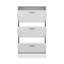 Range-chaussures, 3 portes, 3 tablettes, blanc-777923764