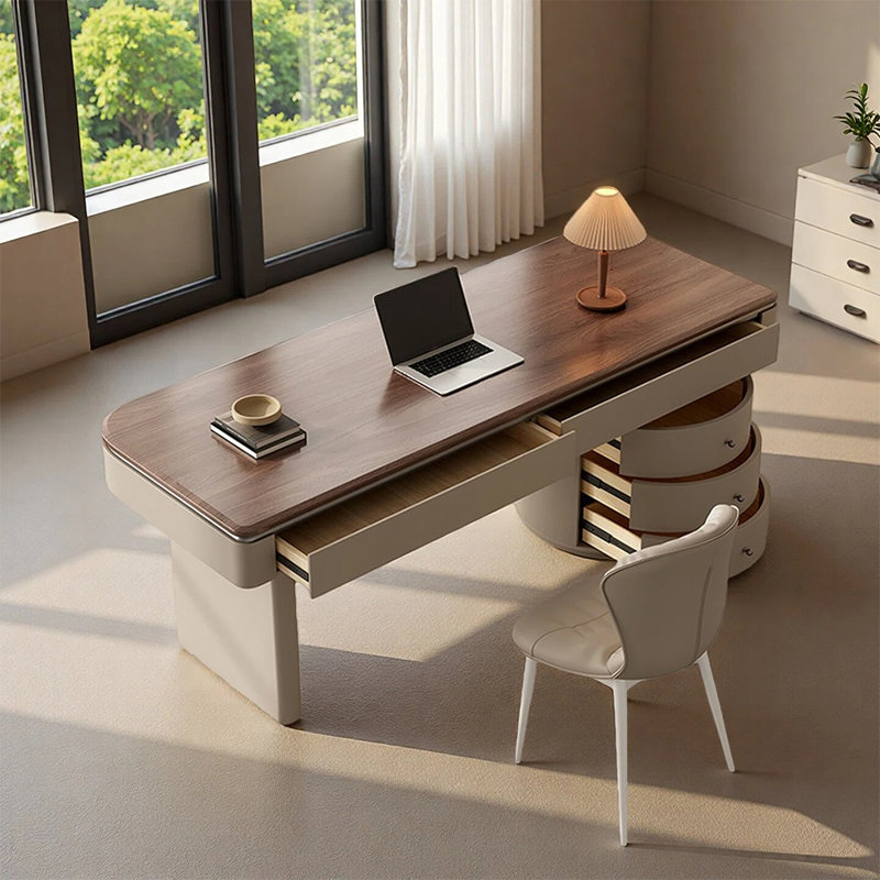 Retro and stylish desk with a design element