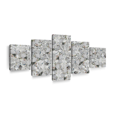 " Microscopic View Of Diamond " 5 - Pieces