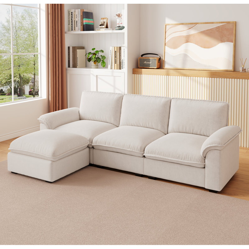 Canapé modulaire Cloud Couch For L, Beige