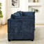 Canapé modulaire à 4 places avec 2 repose-pieds et canapé-lit en chenille Comfy Cloud-975043130