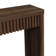 Irwin 39.4" W Mid Century Modern Retangular Console Table with Fluted Front