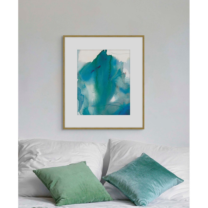 Blue Lake 2 Print, 32.48" H x 28.48" W