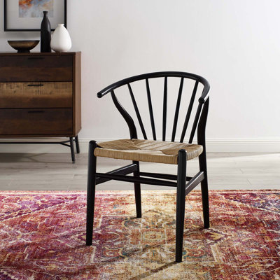 Modway Flourish Spindle Wood Dining Side Chair