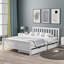 Peaks Solid Wood Storage Bed-1660528270
