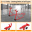 Iron Freestanding Bike Rack