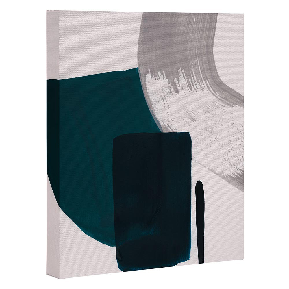 " Minimalist Painting 02 " by Iris Lehnhardt Society6 Mat 