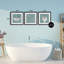 «Simple Bubble Bath Typographie», ensemble de 3 impressions encadrées sous verre, design par Matthew Piotrowicz-1180040186-1180040191