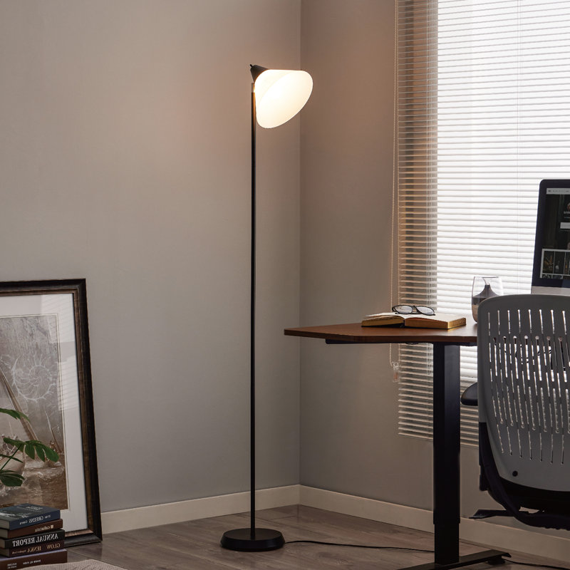 Honoding 71"Floor Lamp ,No Bulb (Black)