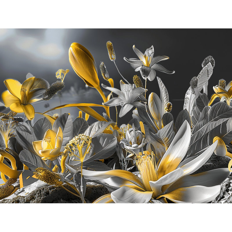 Tapis de bain Lilies, L 21 po x L 34 po