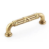 Ribbon and Reed Fixed Estate 4" Center to Center Bar Pull