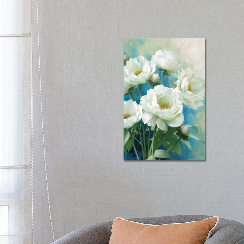 «Holland Spring II» par Rogier Daniels - peinture sur toile tendue, H 26 po x l 18 po x 1,5 po