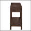 Console en placage de frêne de style moderne, conception rayée, convient au vestibule, au couloir, au vestibule, au salon, au bureau-1034981685