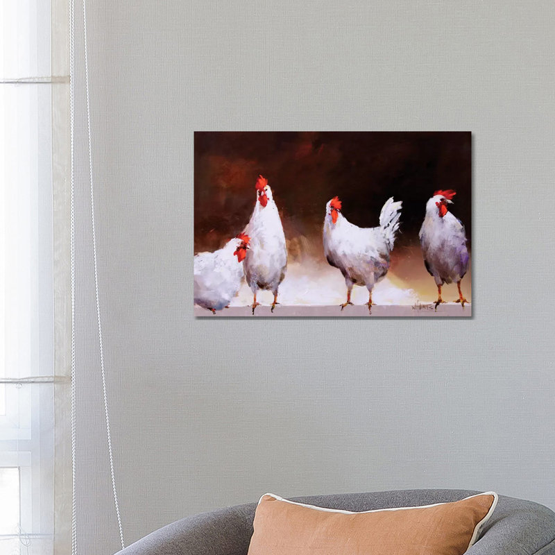 Chicken I by Willem Haenraets - Wrapped Canvas Gallery-Wrapped Canvas Giclée, 66.04 cm H x 45.72 cm W x 1.91 cm D