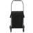 Balconera Foldable Shopping Cart With Wheels, Portable Utility Carts For Groceries Laundry Storage Organizer