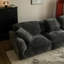 Canapé ajustable foncé