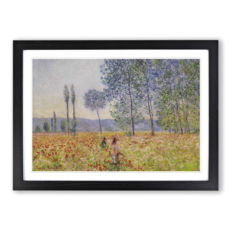 Claude Monet - Single Picture Frame Painting, Black