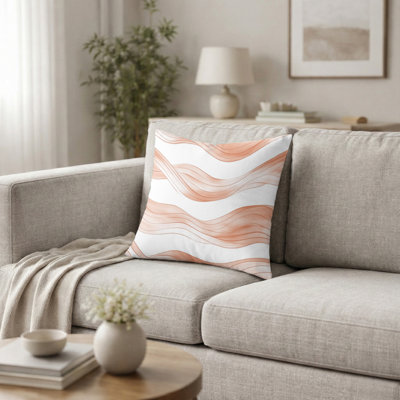 Coussin abstrait - Coussin imprimé Terra