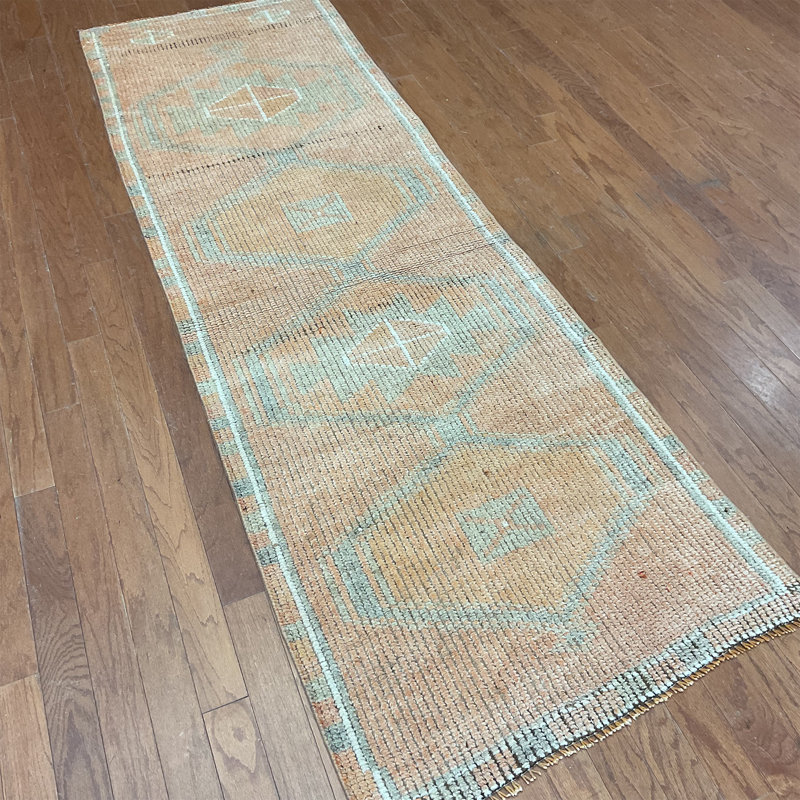 Bungalow Rose Handmade Turkish Oushak Wool Runner