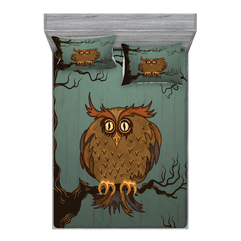 Microfiber Sheet Set, Queen Sheet Set with Fitted Sheet