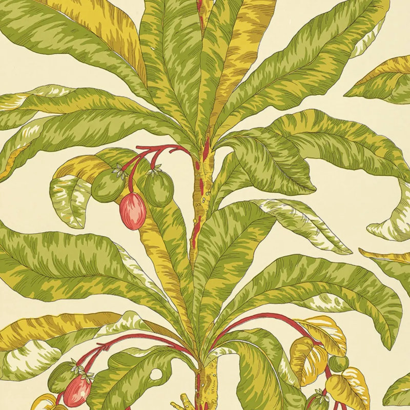 Blair House Palm Wallpaper, Tropical
