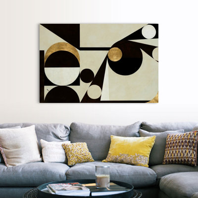 «Dated Clockwork» par Kari Taylor, reproduction d'art graphique sur toile