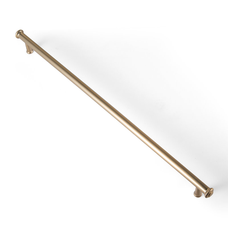 Ensemble de 6 poignées de barre 12,6 po (ensemble de 6), Bronze champagne