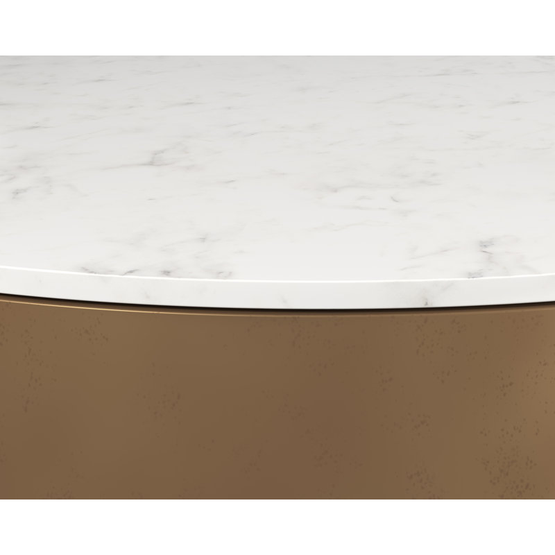 TABLE BASSE ZELDA - Blanc