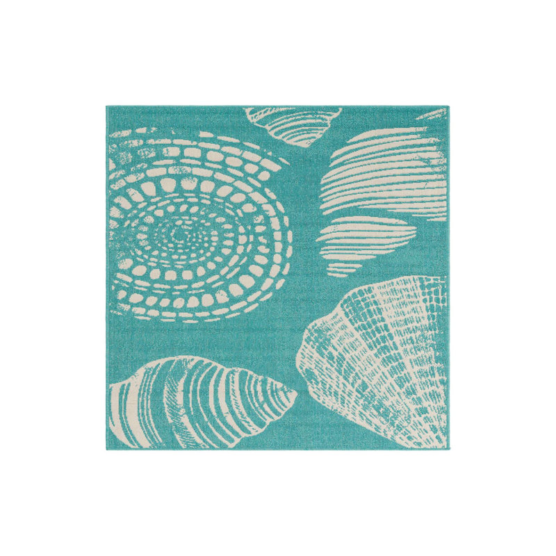 Geo Indoor / Outdoor Rug, Rectangle 4'1" x 6'1"