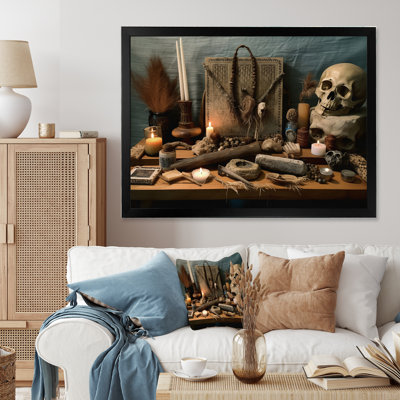" Altar With Sacred Objects I "