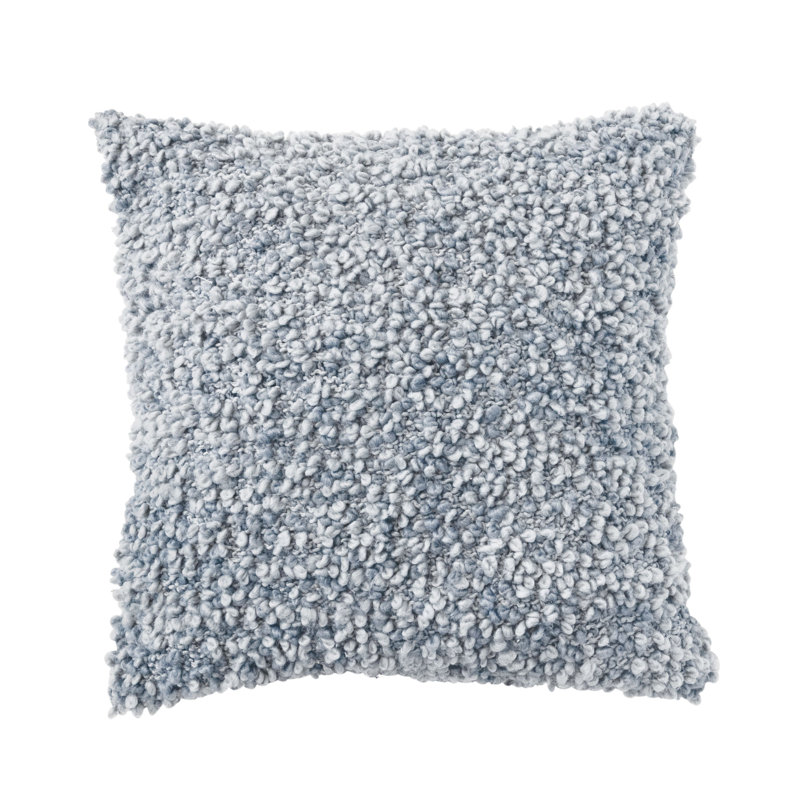 Embroidered Cotton Throw Pillow