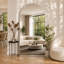 Grand miroir de sol moderne Malesha -1042607051-1042607055