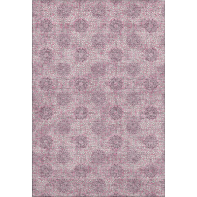 Premium Machine Washable Mayfield AMF1856 Damask Rug