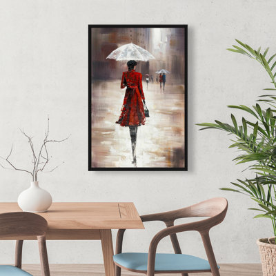 " Quiet Walk In The Rain "
