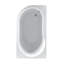 Davos 1550mm x 900mm Soaking Acrylic Bathtub-1055163284