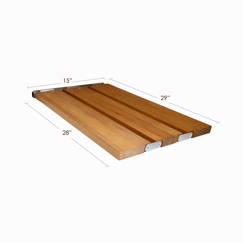 Banc de baignoire amovible à trois volets Malibu