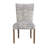 19'' H Tufted Cotton Upholstered Side Chair-1945975915