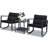 Anajulia 2 - Person Patio Conversation Set with Cushions