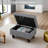 Rehmaan Upholstered Storage Bench-849662635
